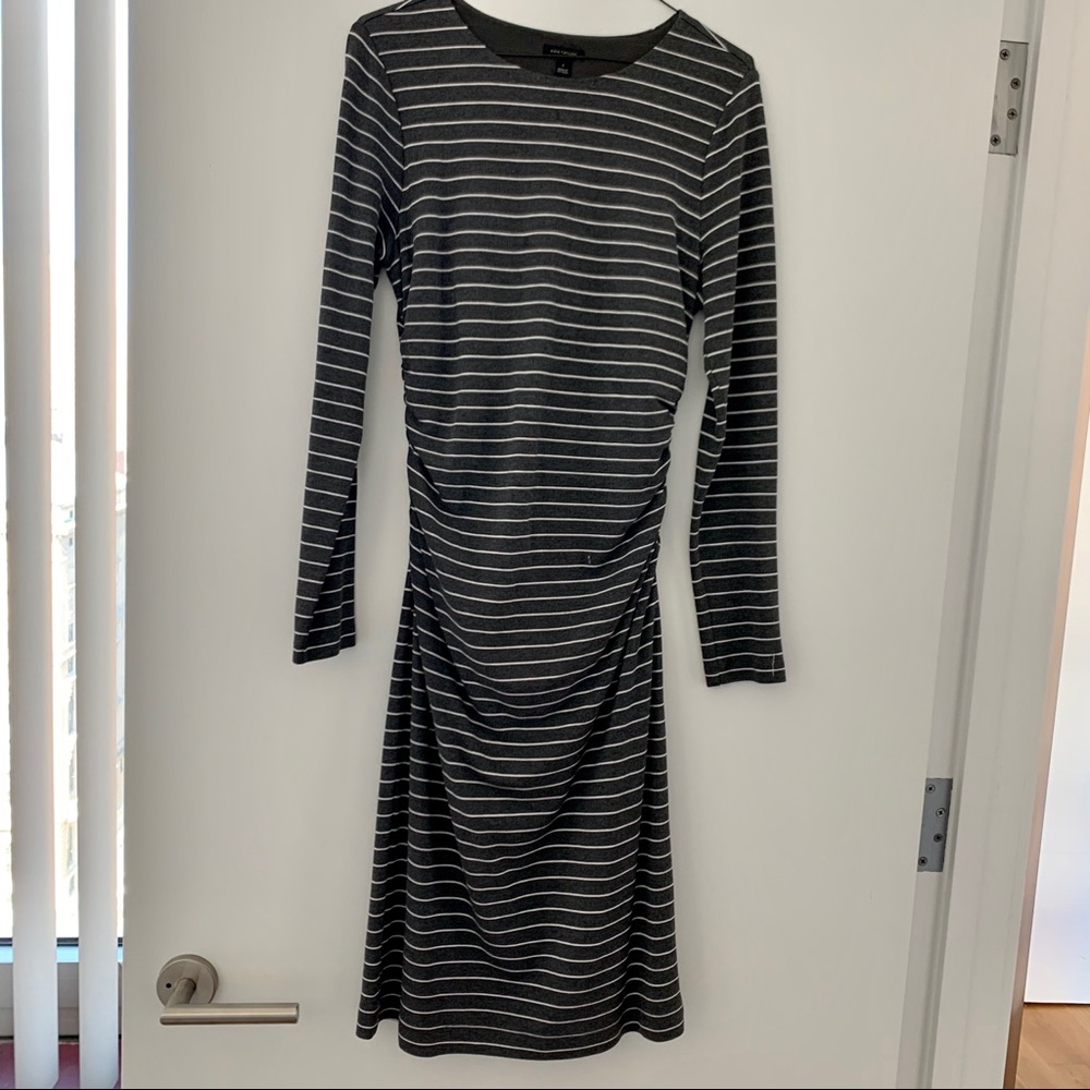 Ann Taylor ruched dress